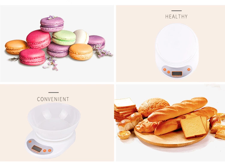 批发厨房电子秤公斤称重电子称厨房秤食物称家用电子克称跨境热销详情3