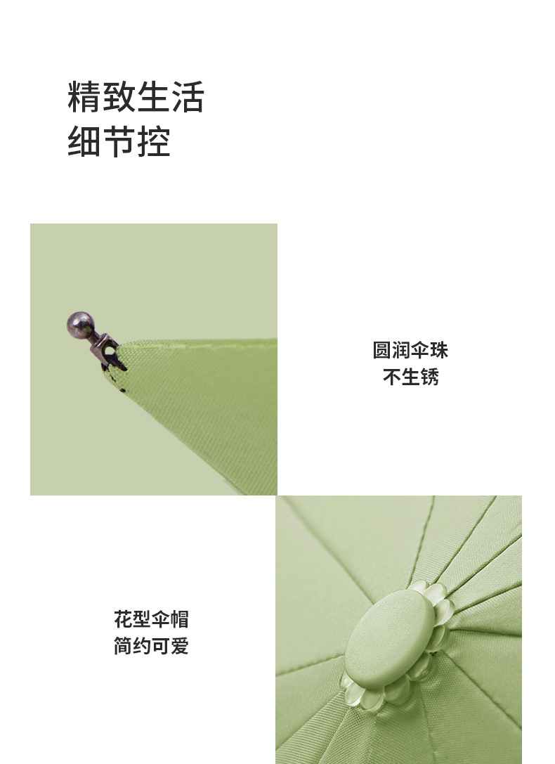 Wholesale in large quantities of cross-border fully automatic umbrellas with logo printing, black rubber sun protection umbrellas, three-fold camping portable folding umbrellas pic 15