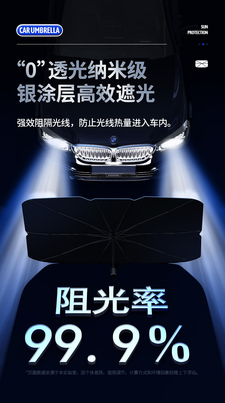 Summer bestsellers: Car sunshades, in-car sun shields, retractable sun protection, front windshields, heat insulation sunshades pic 24