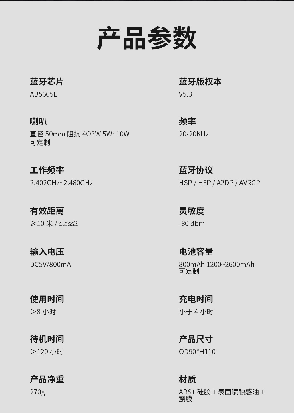 新款跨境无线蓝牙音响礼品户外运动防水迷你便携音箱蓝牙小音箱详情13