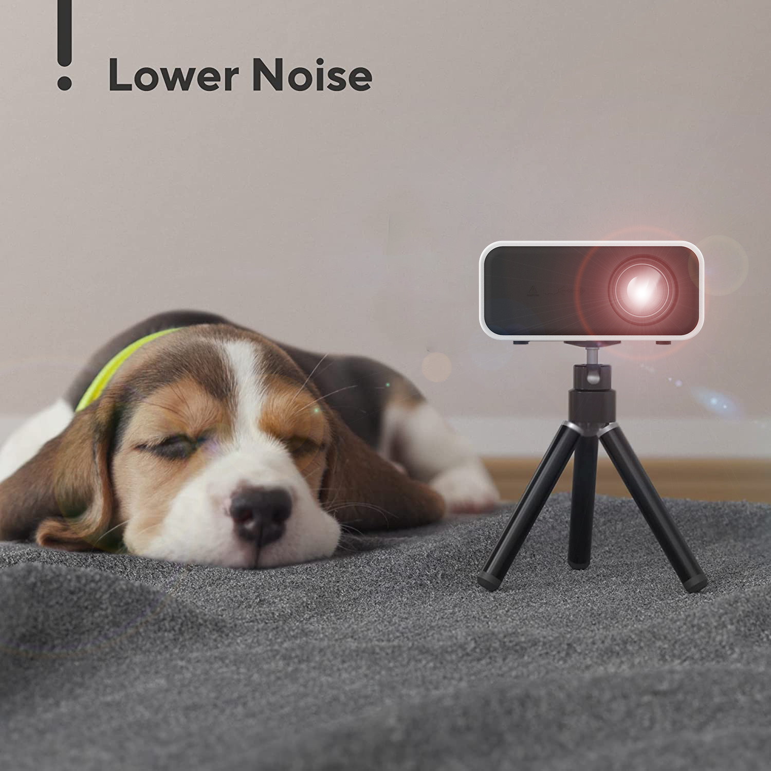 YT300 wireless + wired, YT500 mobile phone wifi dual-screen projector, home mini projector, mini home convenience pic 14