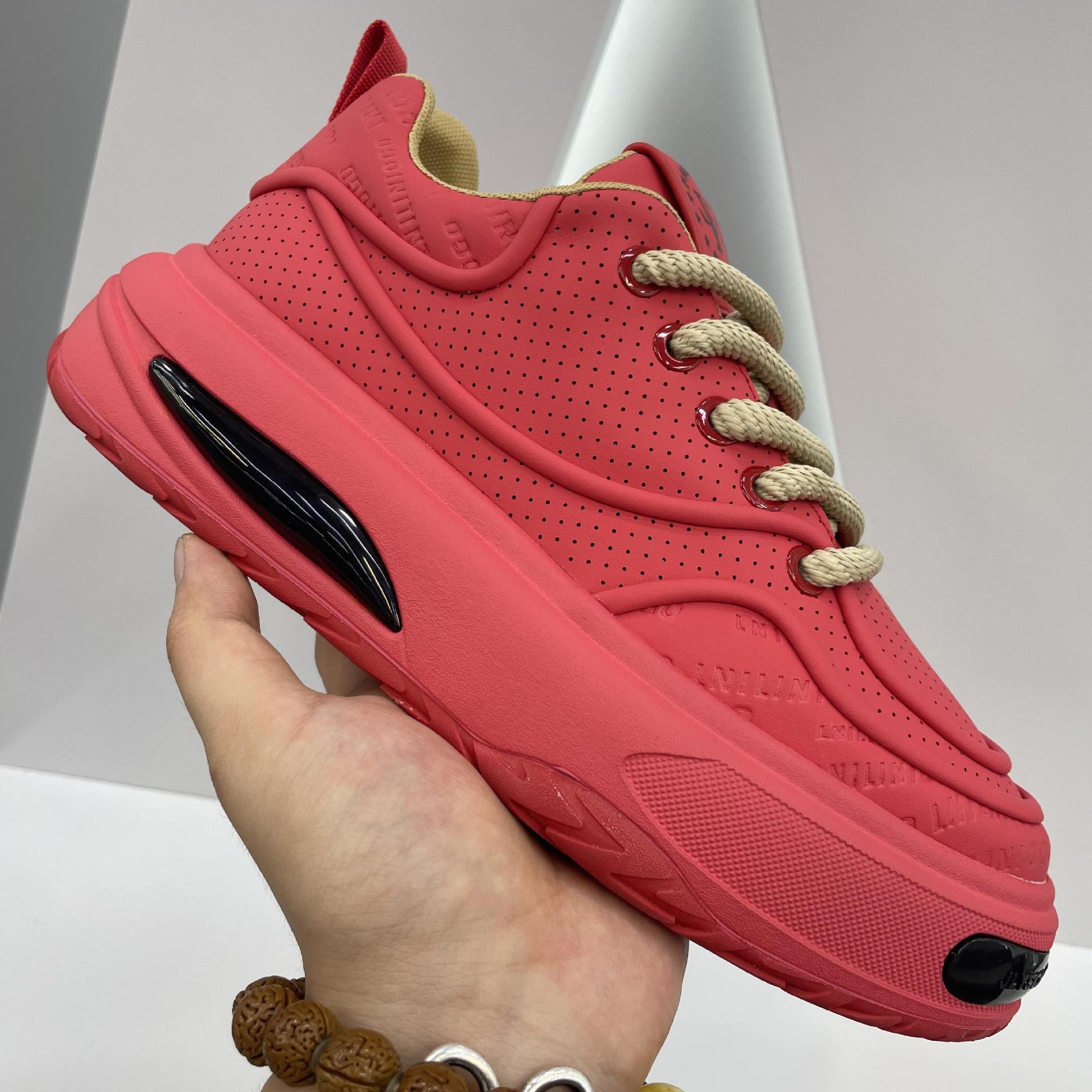 秋季新款男鞋系带低帮跑步鞋潮流鞋子增高印花时尚透气老爹鞋软底详情27