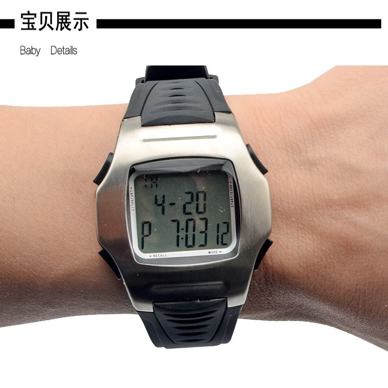 Tianfu PC2004 Wrist single-row stopwatch chronograph tool, luminous waterproof stopwatch timer pic 8