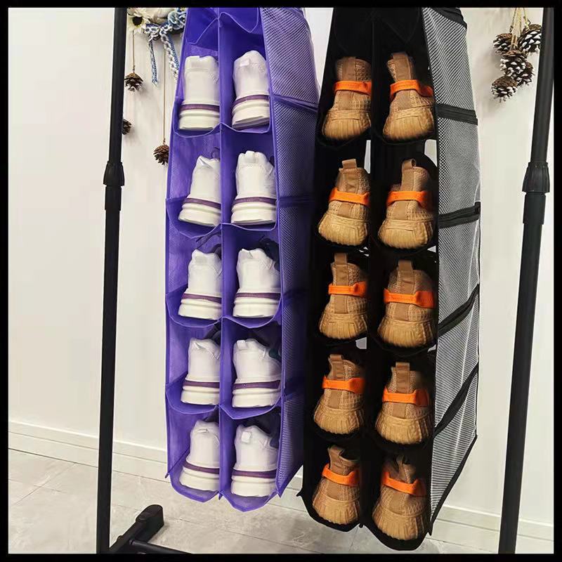Shoes and socks storage bags, cross-border new products, underwear and pants multi-functional storage bags, bags, jewelry belts, home hanging bags pic 1