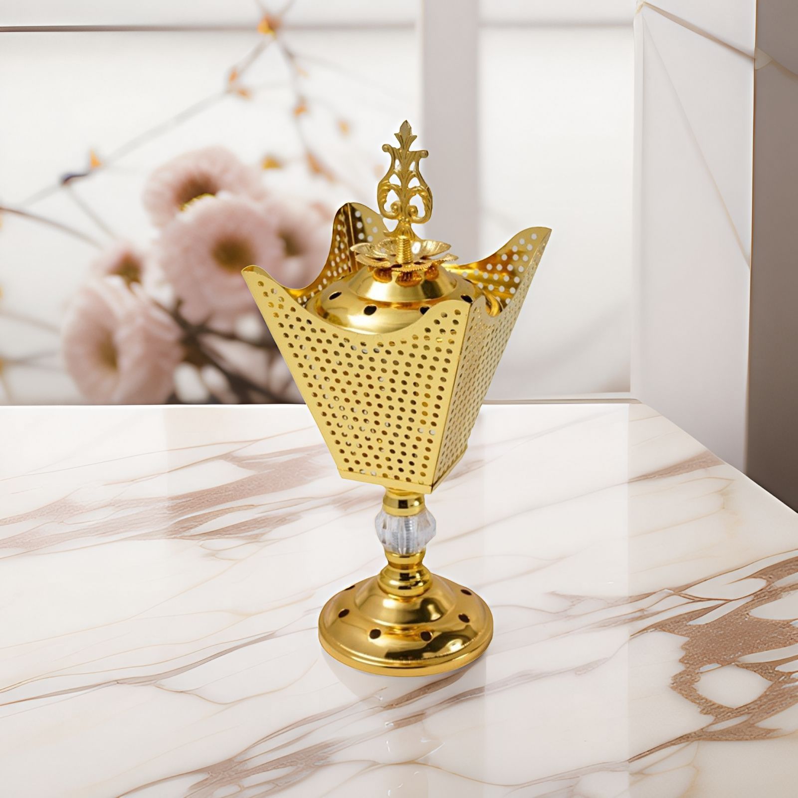 跨境阿拉伯香炉 中东工艺品碳炉迪拜香薰炉家居摆件incense burne详情1