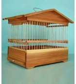 Suministro de jaulas de pájaro de madera de alto grado. Jaula de pájaro de bambú (foto) jaula de pájaro de hierro al por mayor pic 7