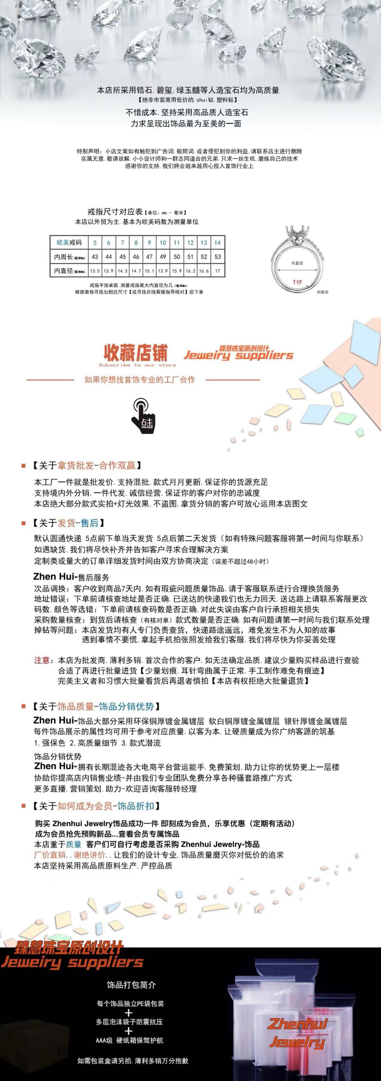 抖音直播爆款经典四爪星光皇后1克拉仿真莫桑钻人造高碳钻婚戒女详情9