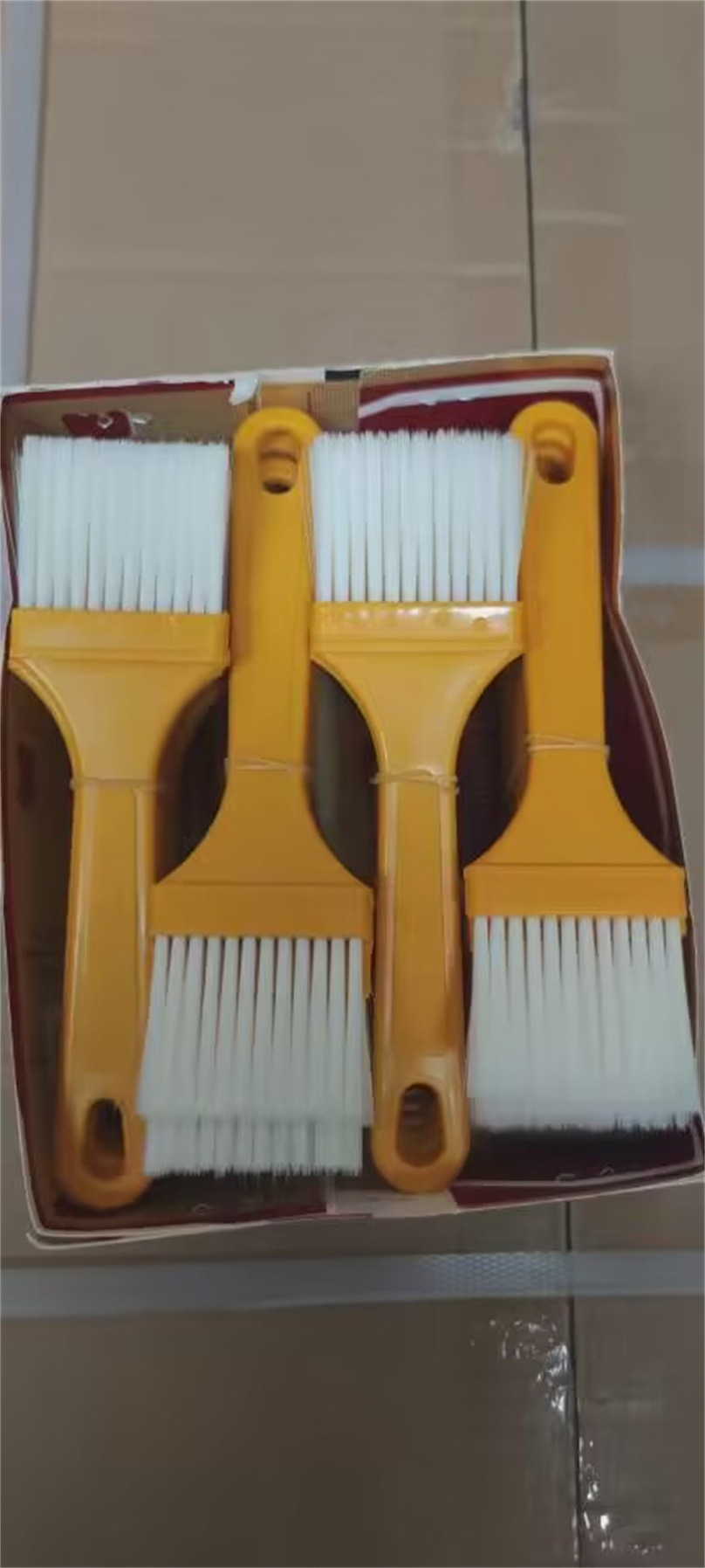 大油刷塑料柄烧烤刷上油刷油漆刷子软毛刷灰刷墙刷板刷尼龙毛排刷详情2