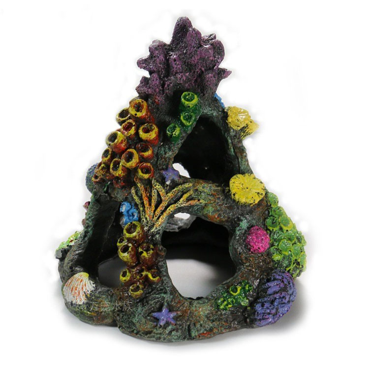 Fish tank landscape decoration, submarine shelter bucket, aquarium decoration, resin ornaments, breeding cave, fish and shrimp shelter house pic 10