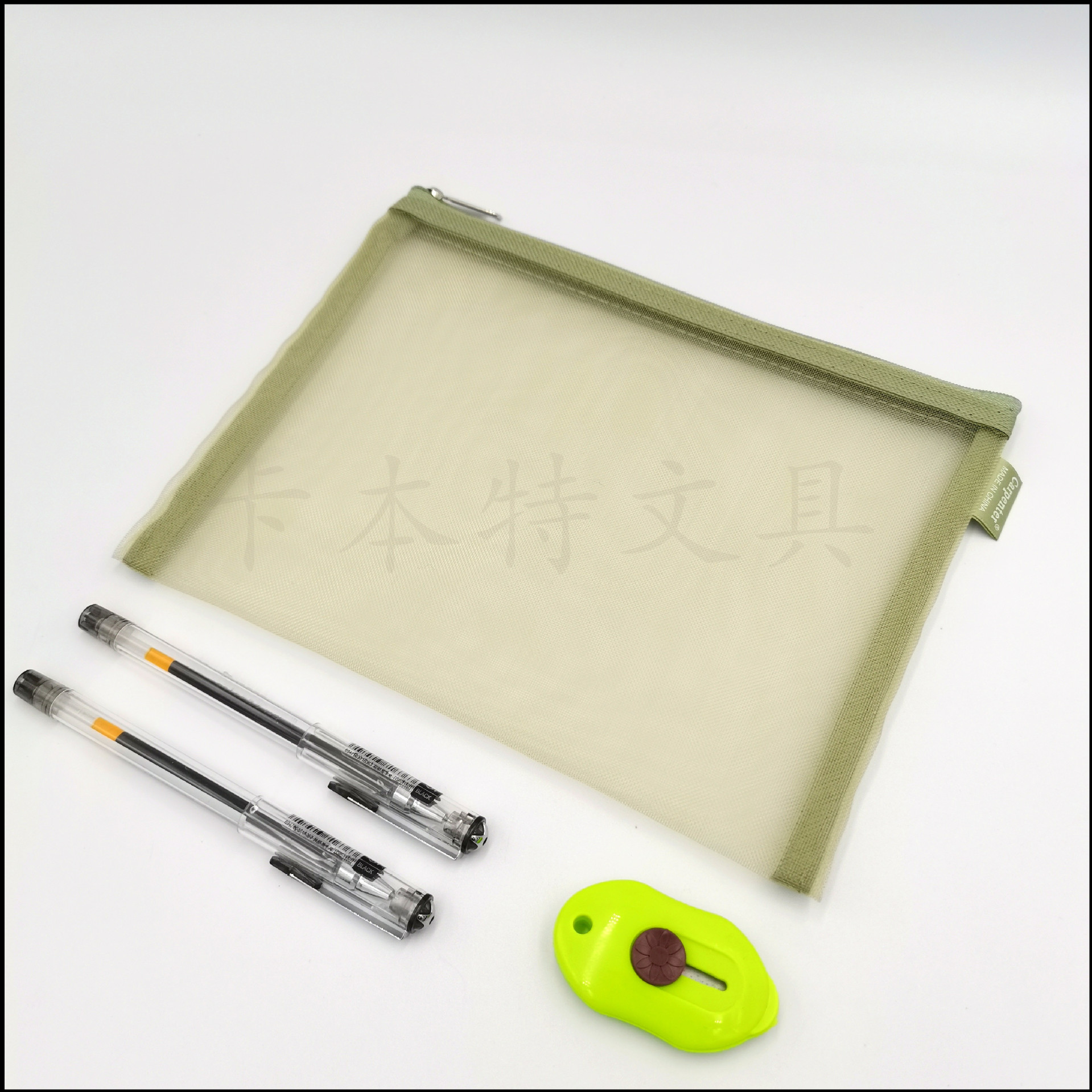 A5 zipper bags, office materials bags, net bags, file bags, factory direct sales, student test paper bags, bill storage bags pic 2