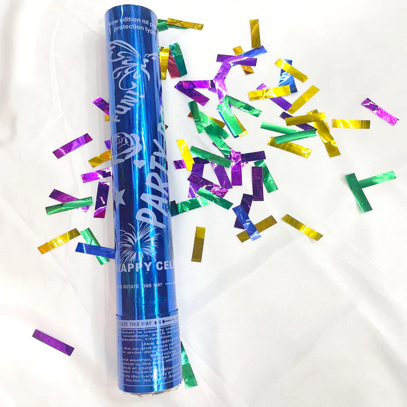 Hand-cranked laser firework for opening ceremony cross-border special 30CM new birthday party colorful square rotating cannon pic 9