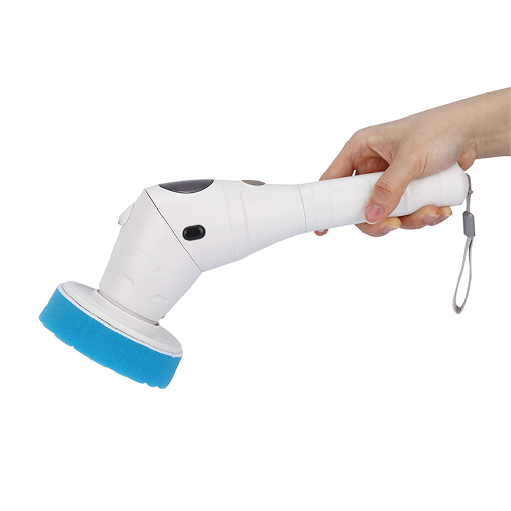 The new electric cleaning brush features an 8-in-1 display screen, three-position rotatable night light, and is a multi-functional waterproof wireless cleaning brush pic 28