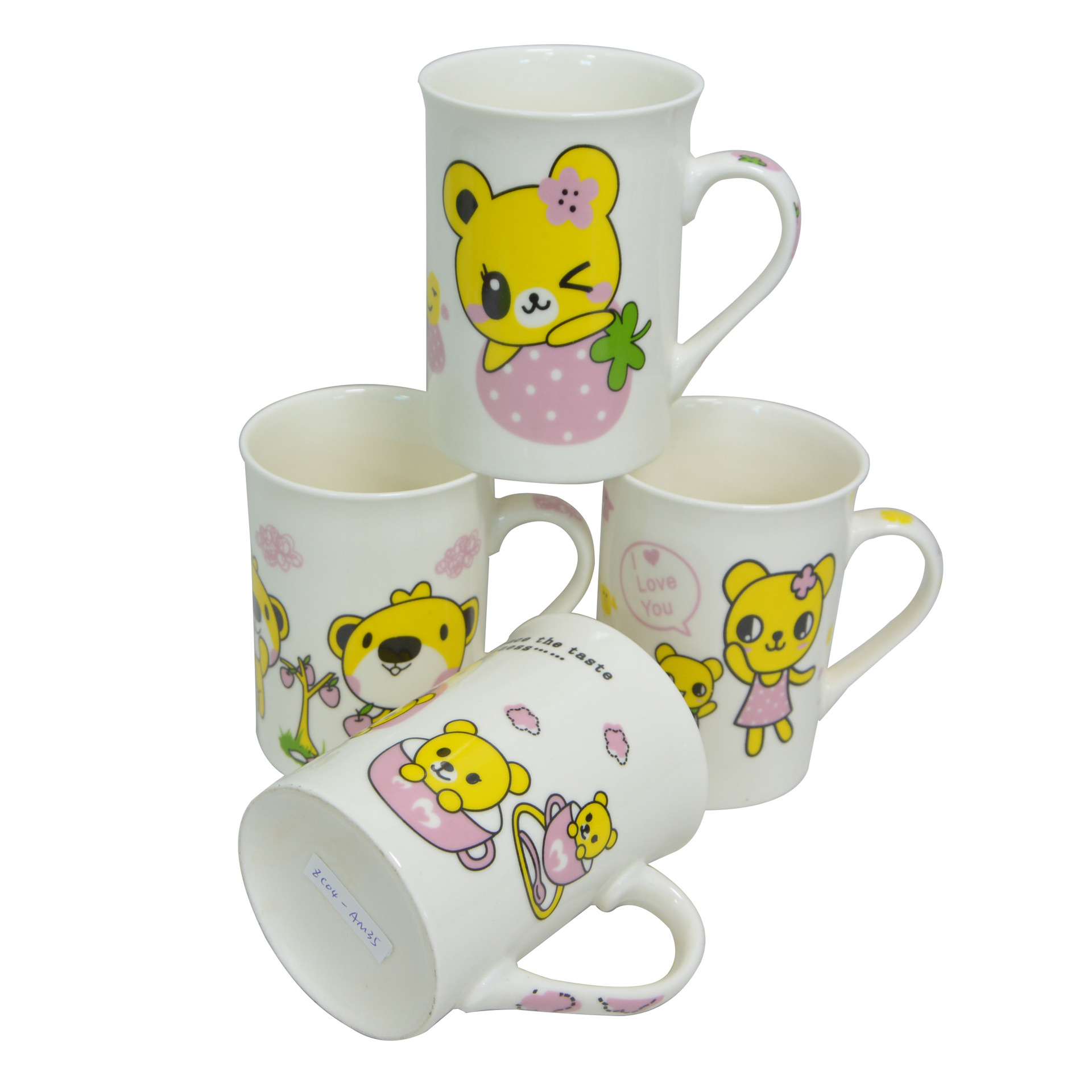 Best-selling ceramic cup, creative coffee cup, Russian New Year rat, customizable logo pic 14