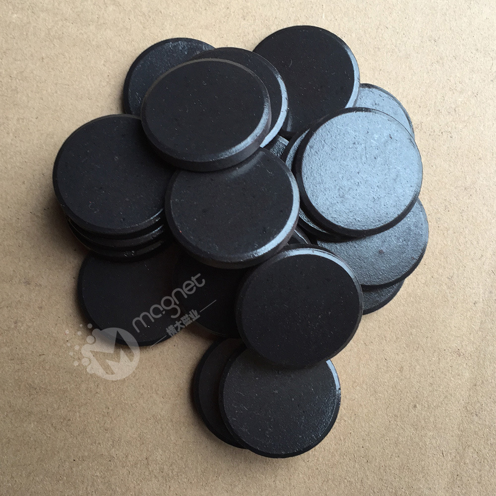 D45*3 manufacturer wholesale special-shaped black round magnet ferrite magnetic material round magnet manufacturer pic 15