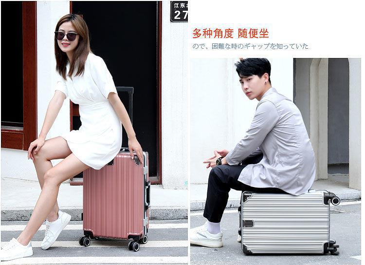 Male suitcases: Large capacity, sturdy and durable, thickened female student suitcase, silent travel suitcase, leather suitcase, password suitcase pic 4