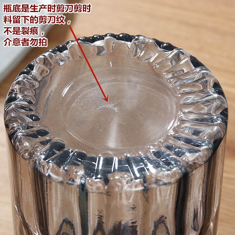 Creative glacier vases, modern and simple glass vases, flower arrangements, hydroponic plant vases, home decoration vases, ornaments pic 7