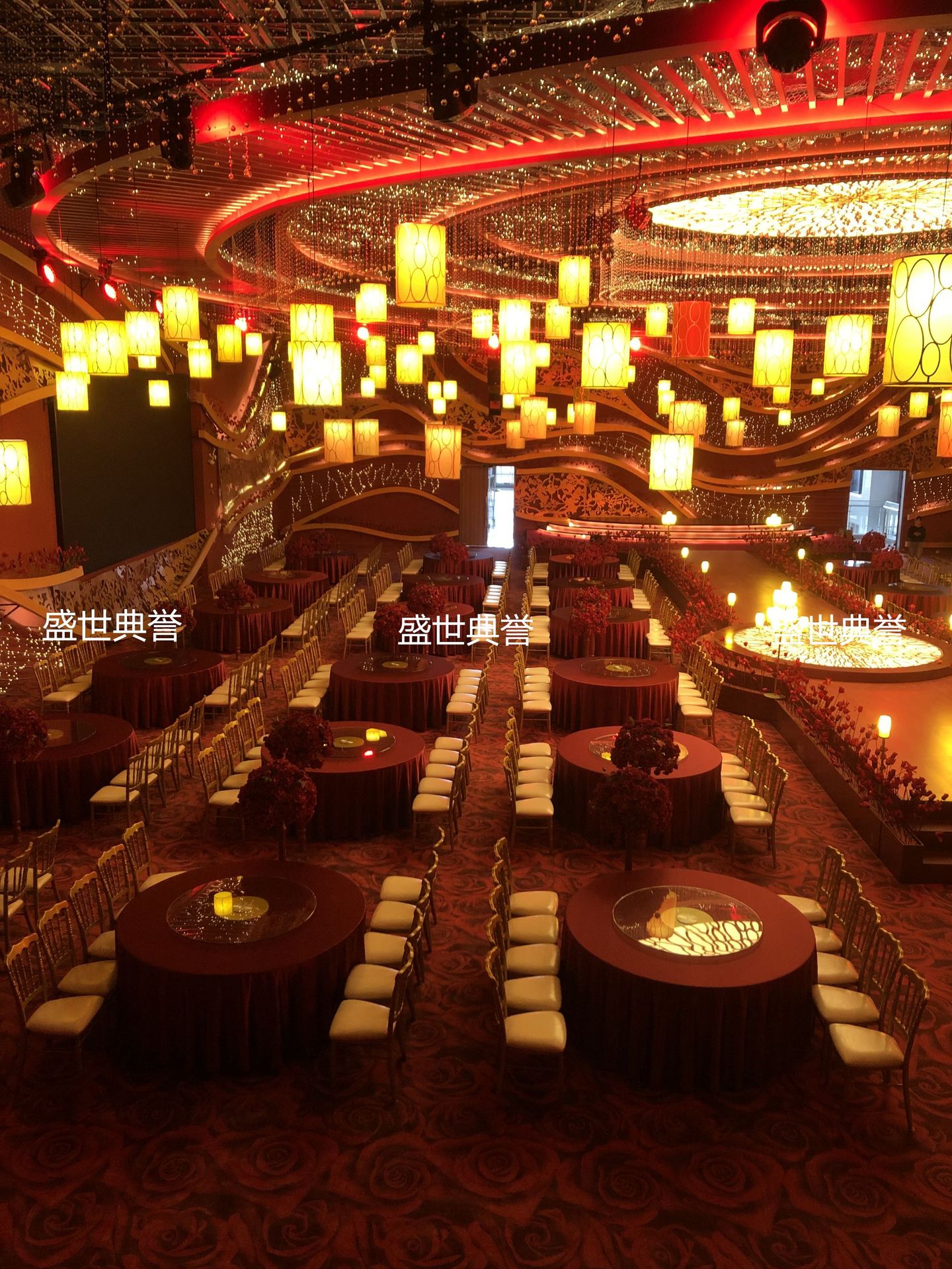 Ningbo star hotel banquet hall dining tables and chairs, banquet center catering furniture, theme wedding bamboo joint chairs, castle chairs pic 13