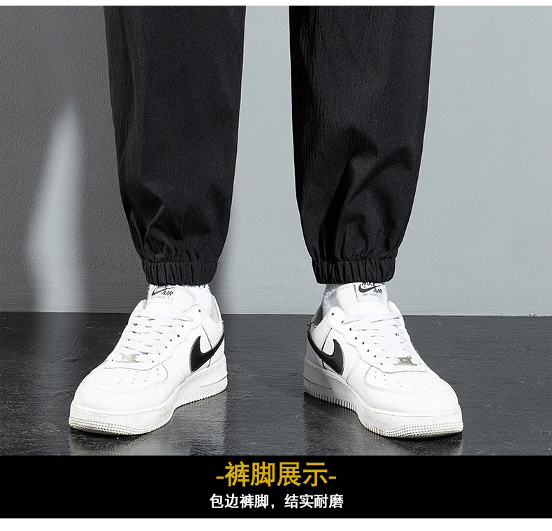 Pantalones hombre primavera otoño verano pantalones casuales hombre marca de moda estilo americano pantalón de corte pantalones de hombre pantalones deportivos 9 cortes pantalones de hombre pic 28