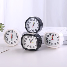 卧室创意小闹钟学生静音床头时钟个性懒人简约钟表儿童卡通闹铃详情11