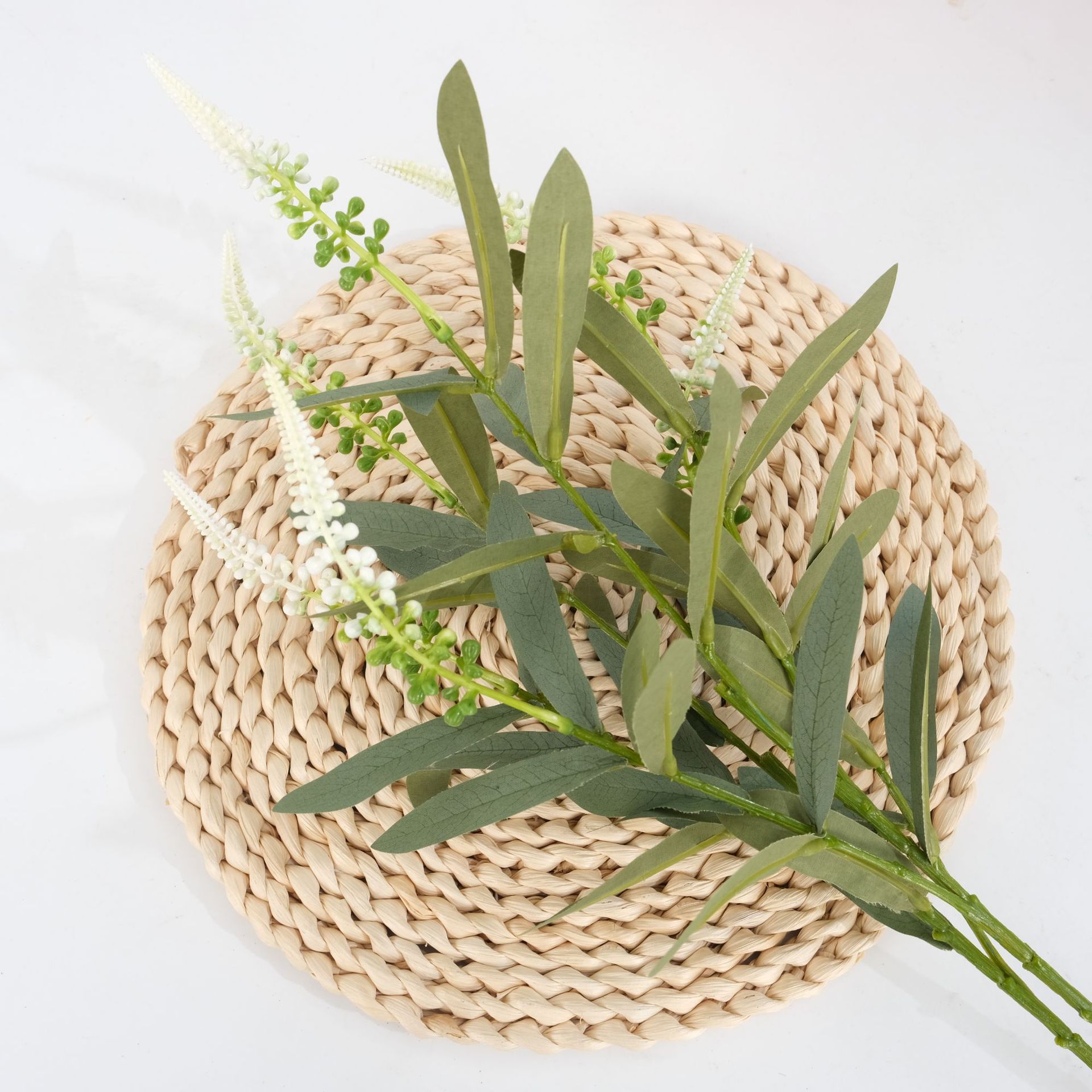 仿真花鼠尾草餐桌摆件塑料花假花家居装饰花艺花束狗尾草详情6