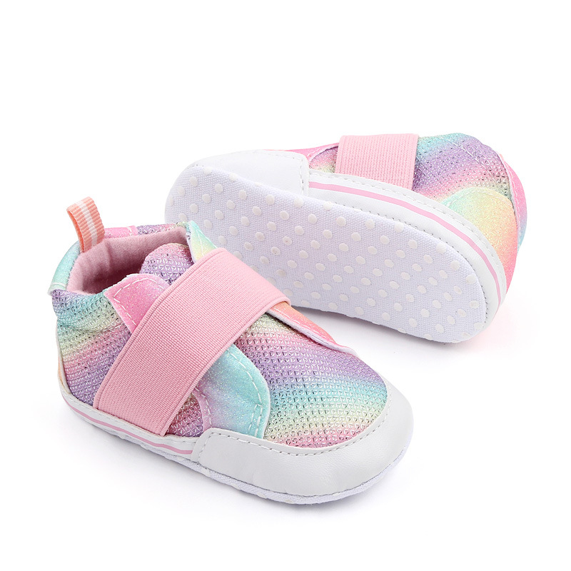 Soft-soled baby shoes for infants aged 0-12 months, indoor walking shoes in color and camouflage, Spring and Autumn 2773 pic 16