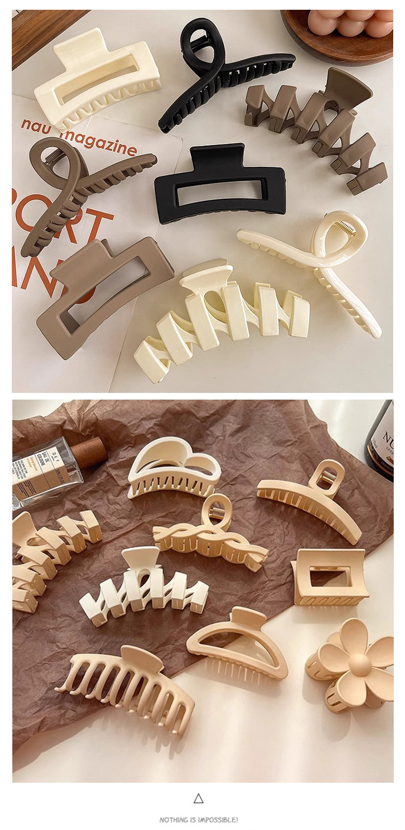 抓夹高级感2024新款高端发夹头发夹子大号发卡后脑勺鲨鱼夹头饰女详情15