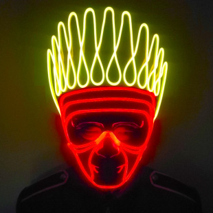 Illuminated Glasses, LED rice nails, voice-controlled bar party gifts, music night club atmosphere supplies, Neon Glasses pic 14
