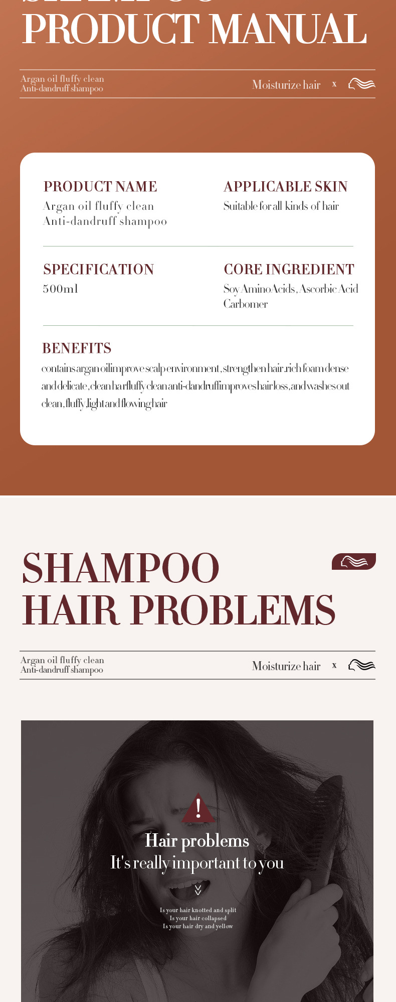 SADOER, an all-English nut oil shampoo, is gentle, cleansing, fluffy, refreshing, moisturizing and softening. It is suitable for cross-border trade pic 2