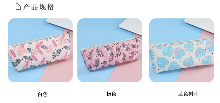 Printed stationery box, school supplies stationery box, large-capacity pencil box, creative stationery box, cartoon pen case stationery box pic 4