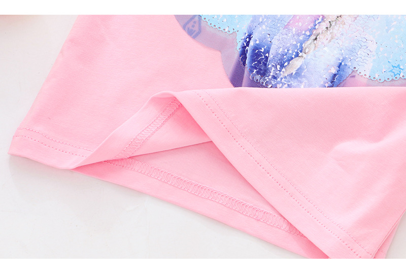 2024童装夏装新款女童短袖T恤体恤女童变色亮片上衣厂家一件代发详情20