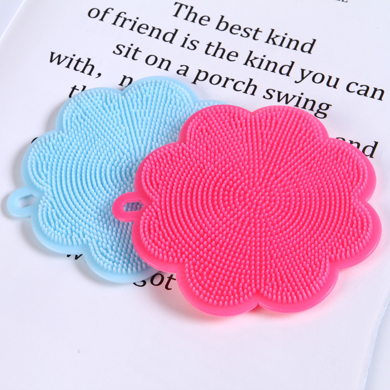 Kitchen multi-functional wonder: Silicone brush, dishcloth, dish scrubber, scouring pad, oil-free cleaning cloth, heat insulation pad pic 27