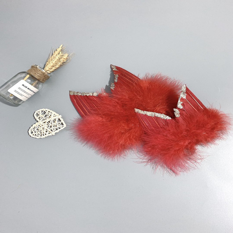 Custom-made angel feather wing prop decoration mini wings, 15-18 cm in color pic 21