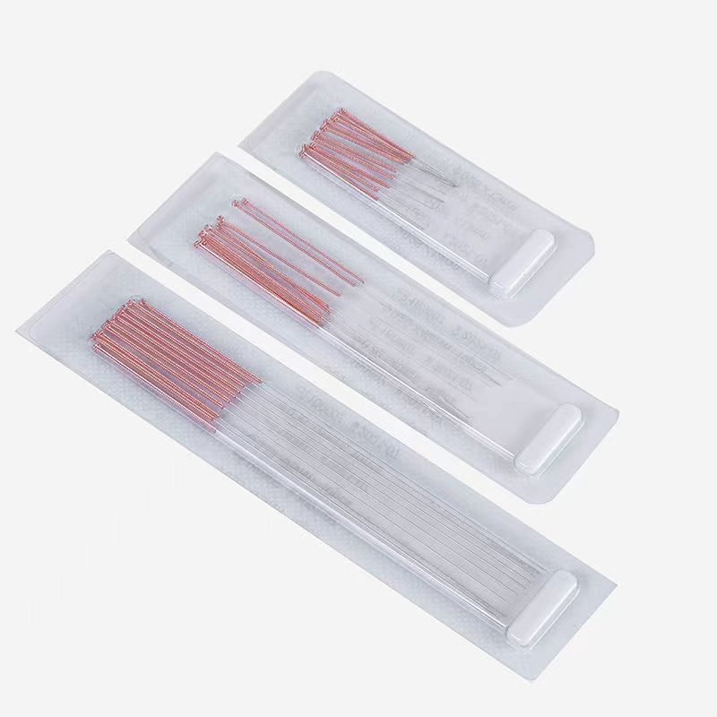 500支华佗牌针灸针一次性针炙针[10x1]中医用无菌承臻铜柄针毫针详情10