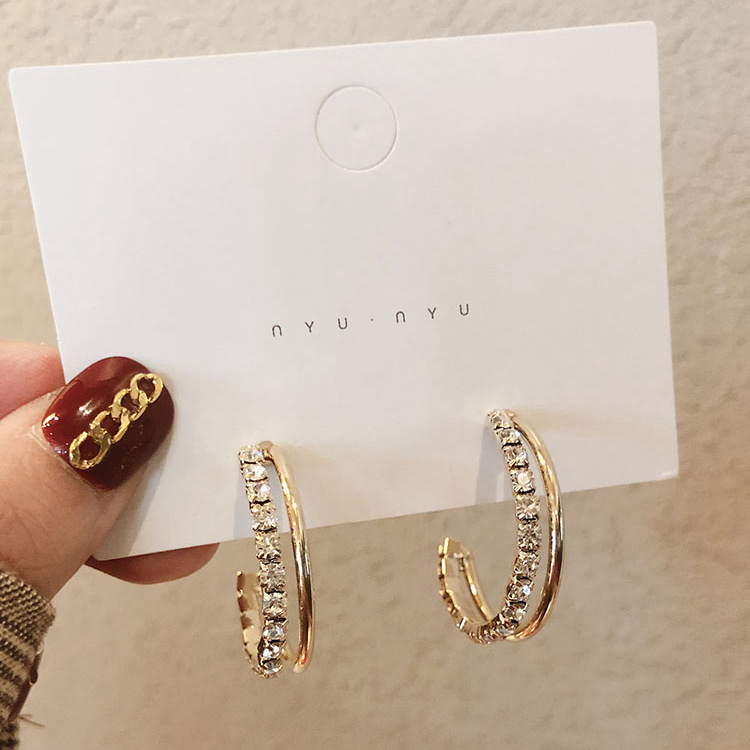 925银针复古耳环几何金属耳钉小众气质高级感爆款百搭耳饰批发详情41