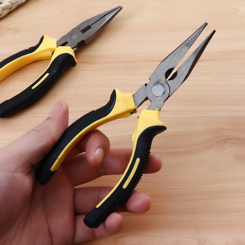 6寸尖嘴钳 钢丝老虎钳 钳子厂家批发 家用五金工具 义乌详情31