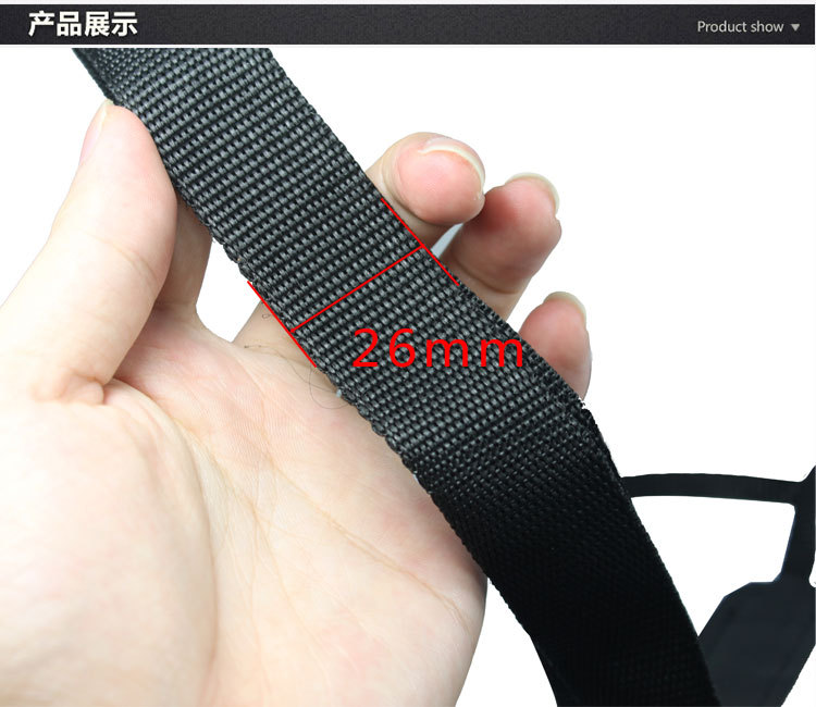 Wholesale binoculars shoulder strap lanyard accessories, nylon anti-slip elongated pressure-reducing wide shoulder strap, can be attached to single-lens reflex cameras pic 4