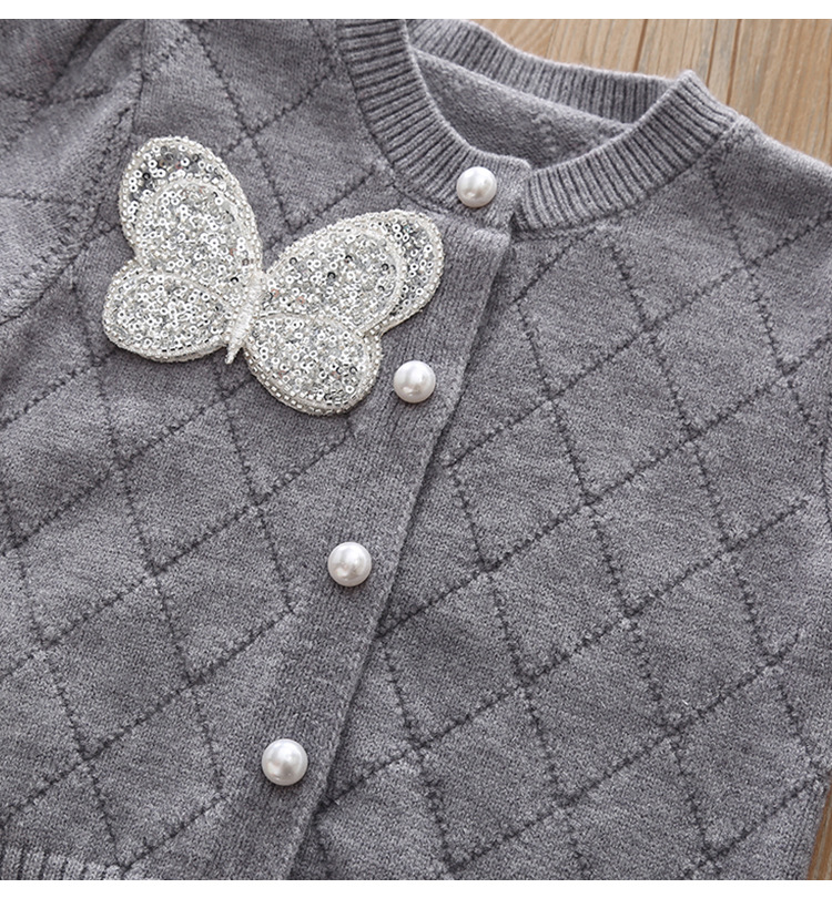 女童学院风裙套装秋冬2024新款洋气儿童jk公主裙宝宝针织两件套详情4