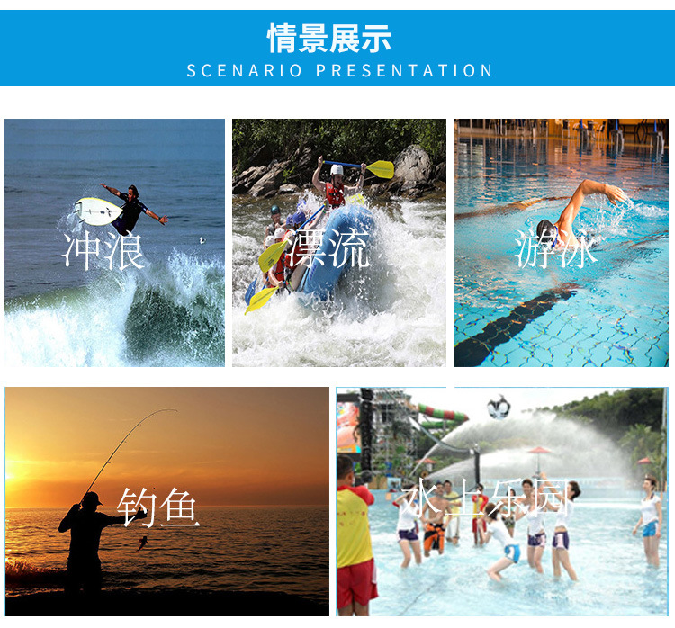 Factory direct supply of PVC mesh fabric bucket bags, spliced beach bags, waterproof backpacks, waterproof bags and waterproof bags in stock pic 20