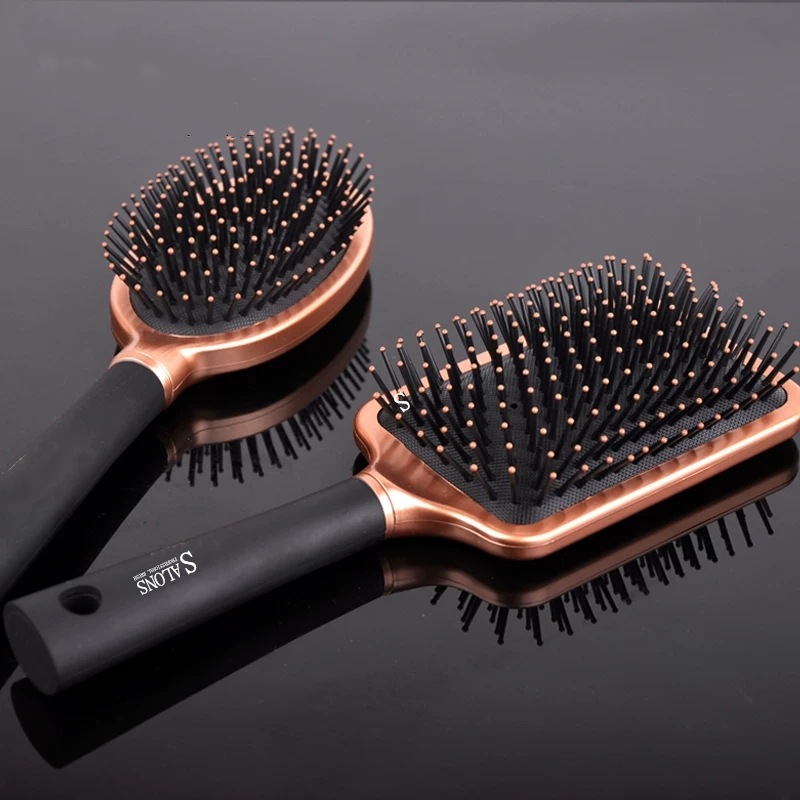 网红现货批发 按摩梳弹性漆梳子 保健气囊梳 美发梳 卷发梳顺发梳详情16