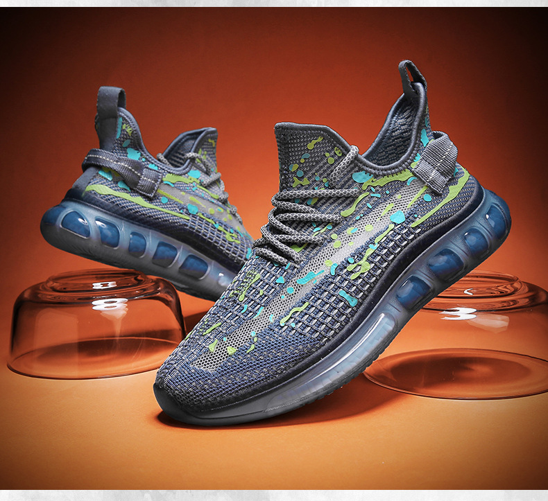 爆米花椰子鞋飞织布透气运动鞋春夏季休闲旅游男鞋时尚潮流跑步鞋详情18