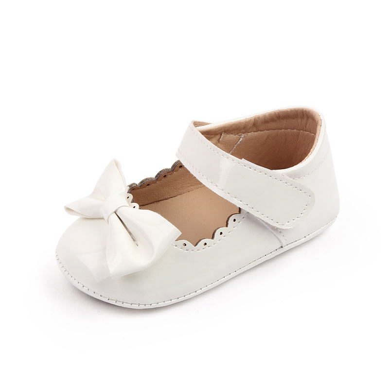 Spring and Autumn Princess Bow Baby Walking Shoes for Girls Rubber-soled Baby Shoes for 0-1 year Old Walking Shoes 2787 pic 18