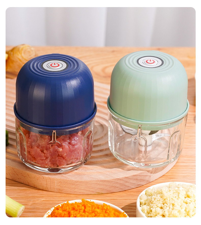 JLL7003迷你电动捣蒜器Type-c充电绞肉无线搅拌料理机源头厂家详情18