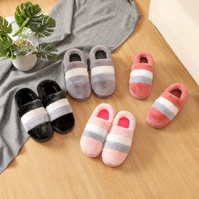 新款时尚包跟棉鞋可外穿秋冬季家居情侣保暖男女款棉鞋厂家直销详情1