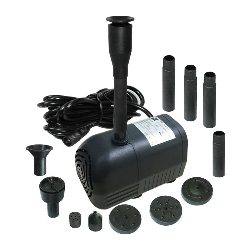 High-power 17V10W solar water pump, unplugged DC solar fountain, shower head, water pool, landscape fountain pic 4