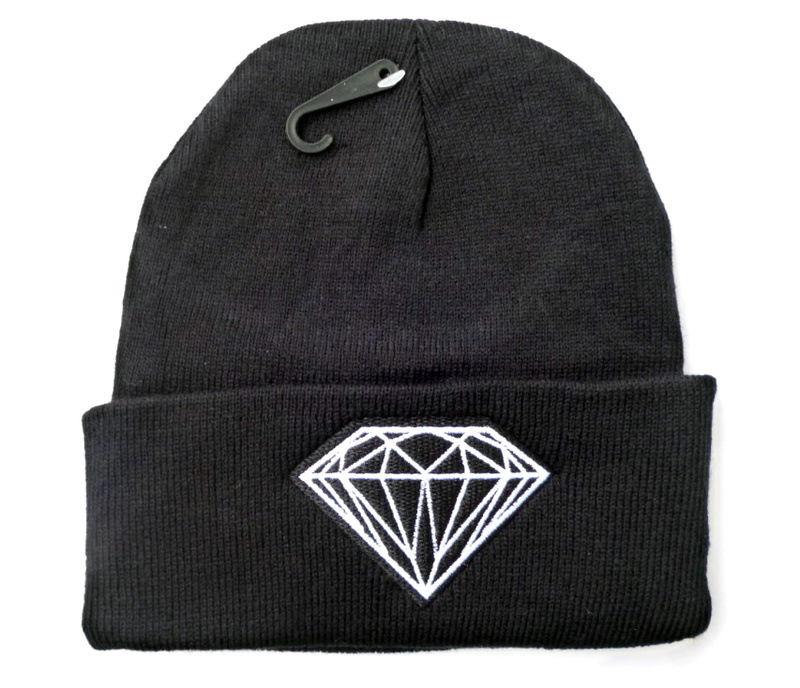DIAMOND 街舞帽钻石嘻哈帽针织毛线帽冷帽 Beanies冬帽bboy冷帽详情9