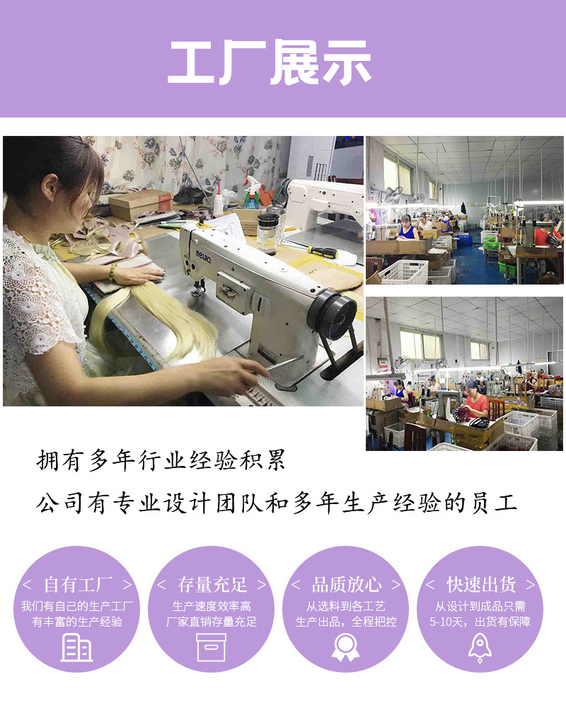 Wholesale of European and American cross-border wigs with straight bangs and long, straight hair made of high-temperature synthetic fiber pic 26