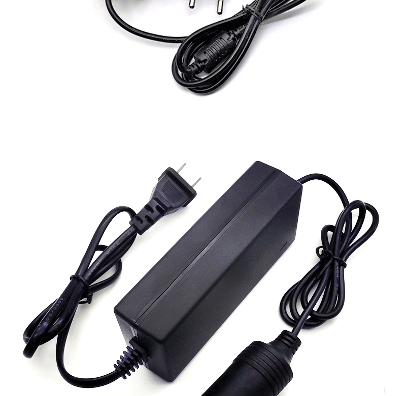 Customized 220V to 12V5A power supply car cigarette butt, vacuum cleaner, car wash machine aroma conversion adapter pic 9