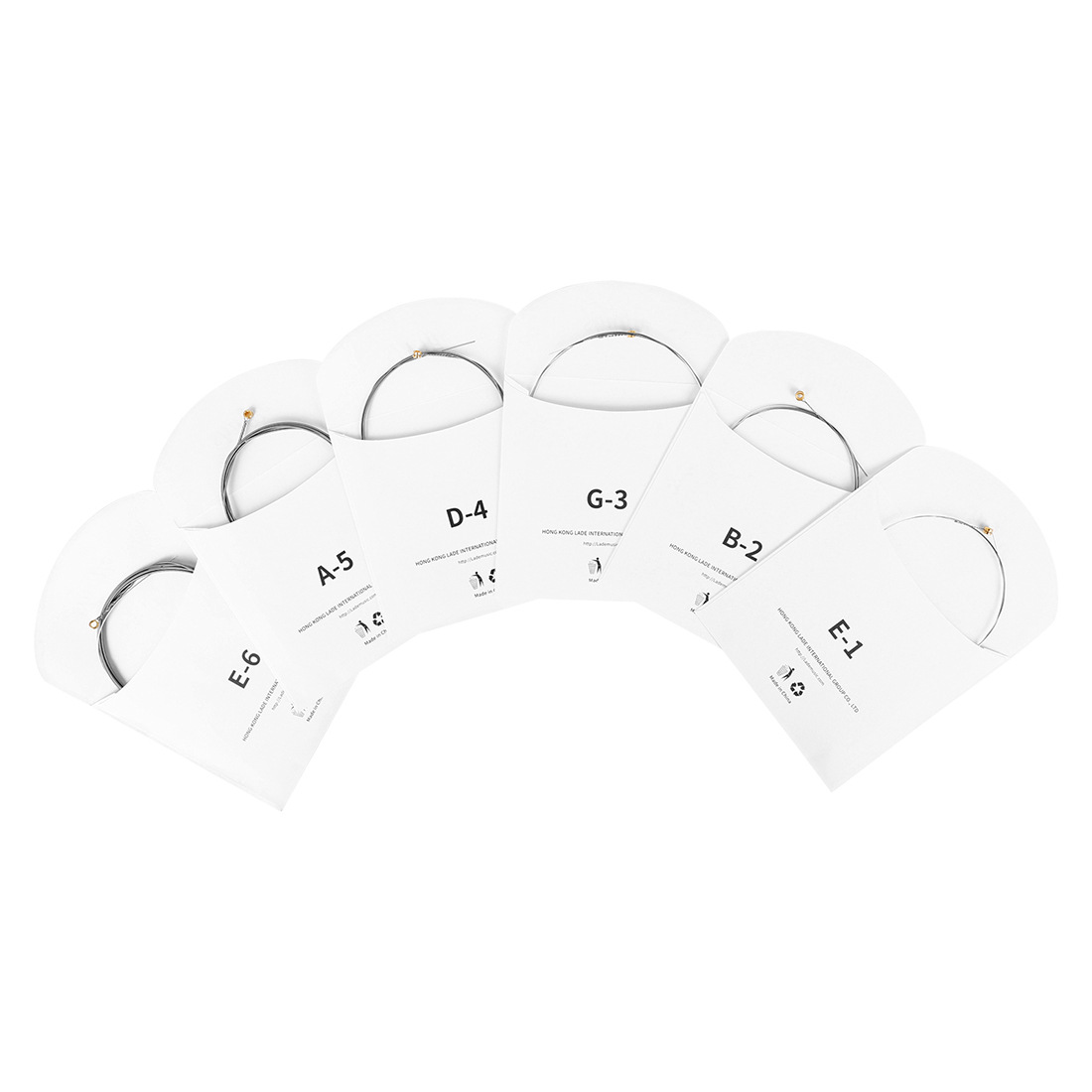 Shuffle guitar strings EM10 electric guitar strings 1 set of 6 electric guitar strings, complete set of coated steel strings wholesale pic 10