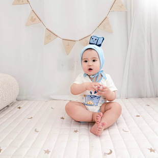 小童短袖T恤2025新款夏季宽松童装ins款时髦中小童夏装短袖上衣详情17