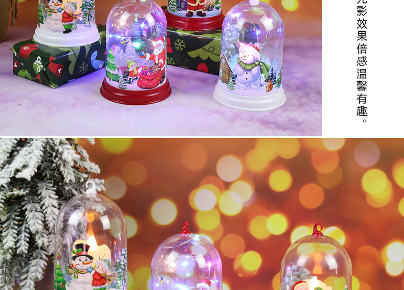 New Christmas decorative items: LED lights for the elderly, snowmen, night lights, pendants, and creative Christmas gifts pic 9